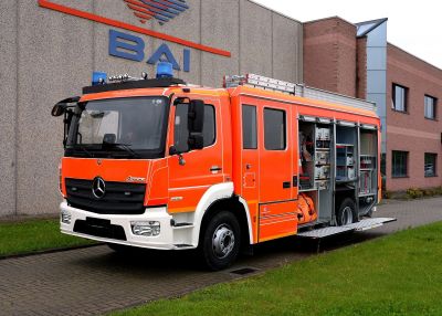 Latest BAI fire fighting vehicles delivered to Germany 
