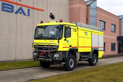 New BAI airport fire truck departing for Africa