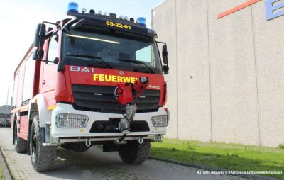 Successful delivery to the Cismar Fire Brigade of a firefighting vehicle model BAI TLF 3000.