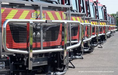 BAI a livré 22 camions citernes incendie à la Direction Générale de la Protection Civile du Maroc.