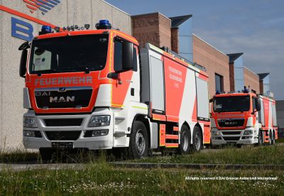 Delivered two G-TLFs for the Oldenburg Fire Brigade