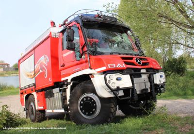 BAI TLF 4000, su telaio Unimog U530