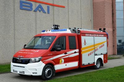BAI municipal firefighting vehicle for Vatican City Fire Department 