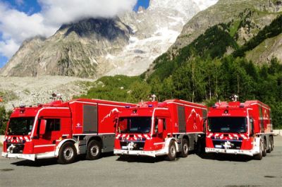10-11-12 October 2013. BAI @ Congrès National Sapeurs-Pompiers Chambéry-Savoie, France. Focus on BAI new tunnel rescue truck