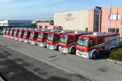Nuovo veicolo BAI APS. L’autopompaserbatoio VSAC 2700 M pronto ad intervenire contro il fuoco